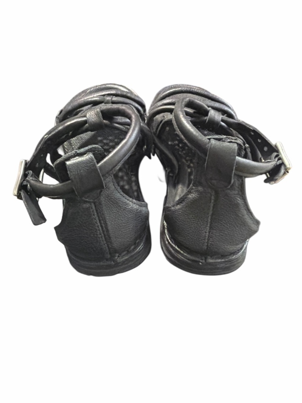 A.S. 98 Black sandals Women 9 - Picture 4 of 5